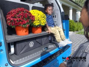 Volkswagen ID. Buzz Rear Bumper Sill Cover - Bumperdillo - Black Finish Volkswagen ID. Buzz Rear Bumper Sill Cover - Bumperdillo - Black Finish